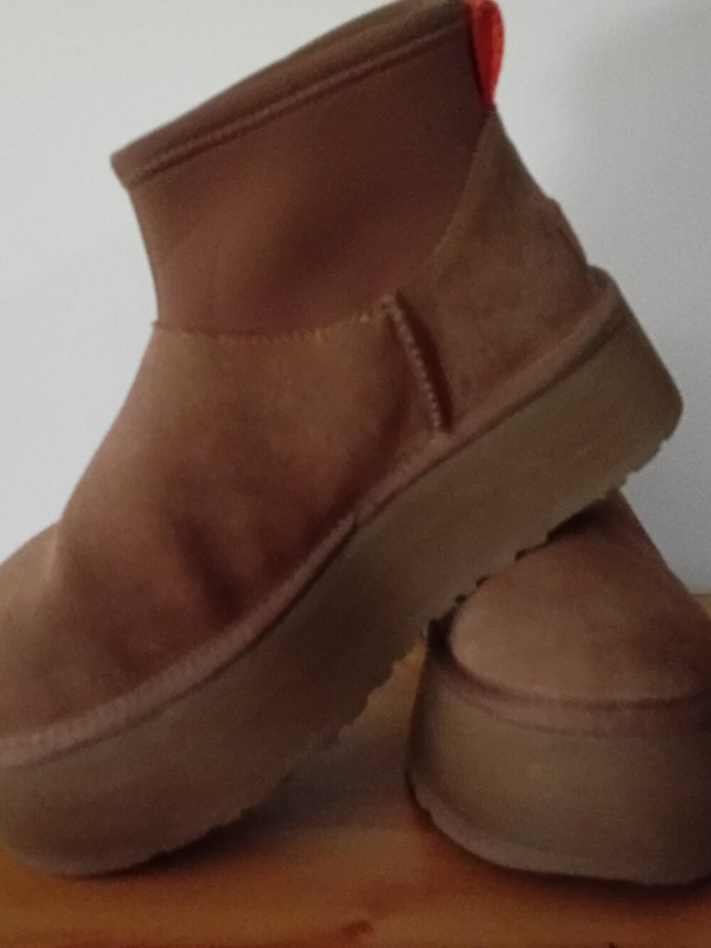 UGG Platform Suede Ankle Boot